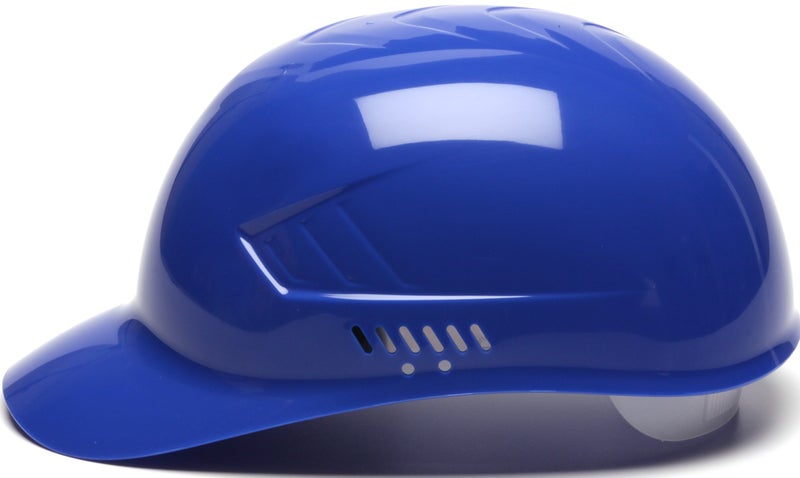 Ridgeline Pyramex Ridgeline 4 Point Glide Lock Suspension Bump Cap, Blue - Image 3